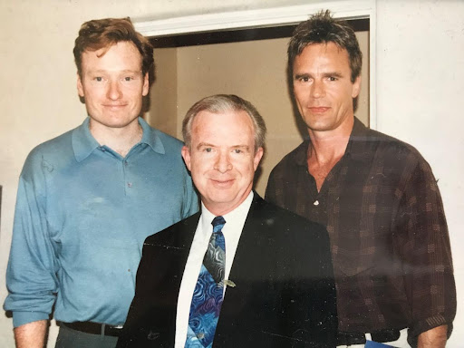 NBC Promotional tour for Pandora’s Clock, with Conan O’Brien, and Richard Dean Anderson, star of the Mini-Series.